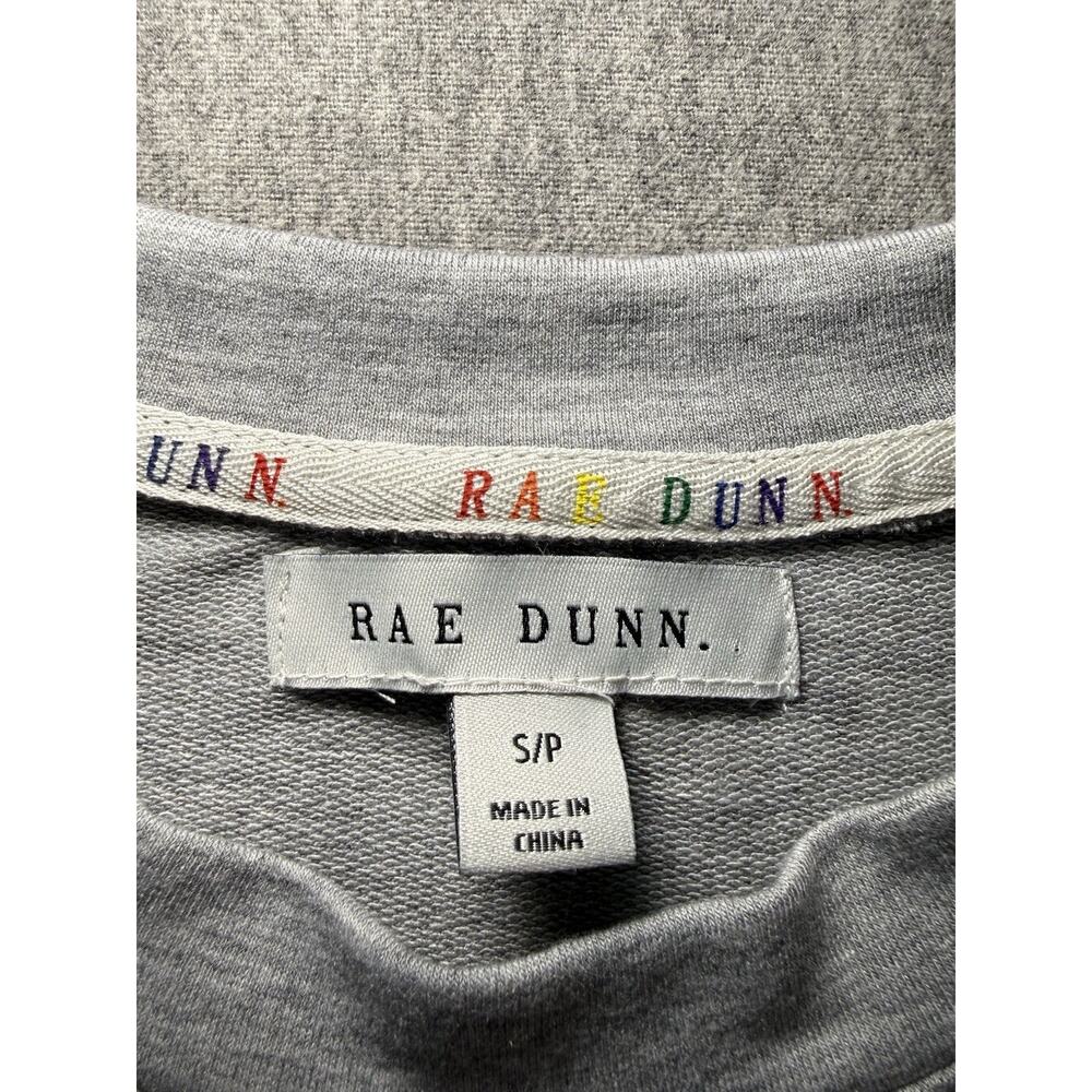 Rae Dunn Women’s Crewneck Sweatshirt-Small/Light Gray/Loose Fit/Love Wins. - Picture 10 of 13